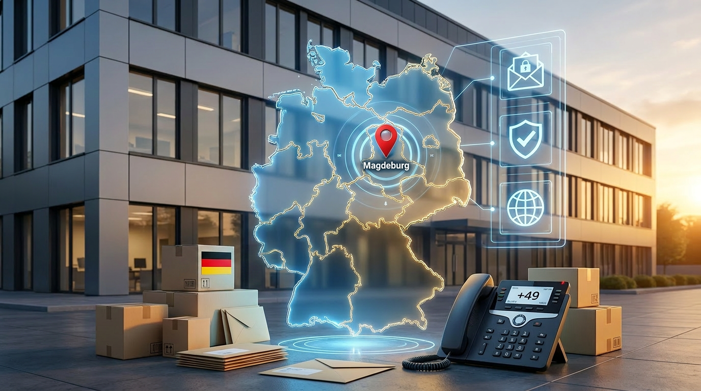 Duits postadres en telefoonnummer huren